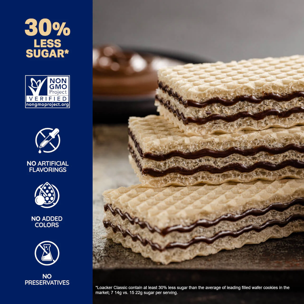Classic Chocolate, Creme-Filled Wafer Cookies, 6.17 oz. Bag - Image 3