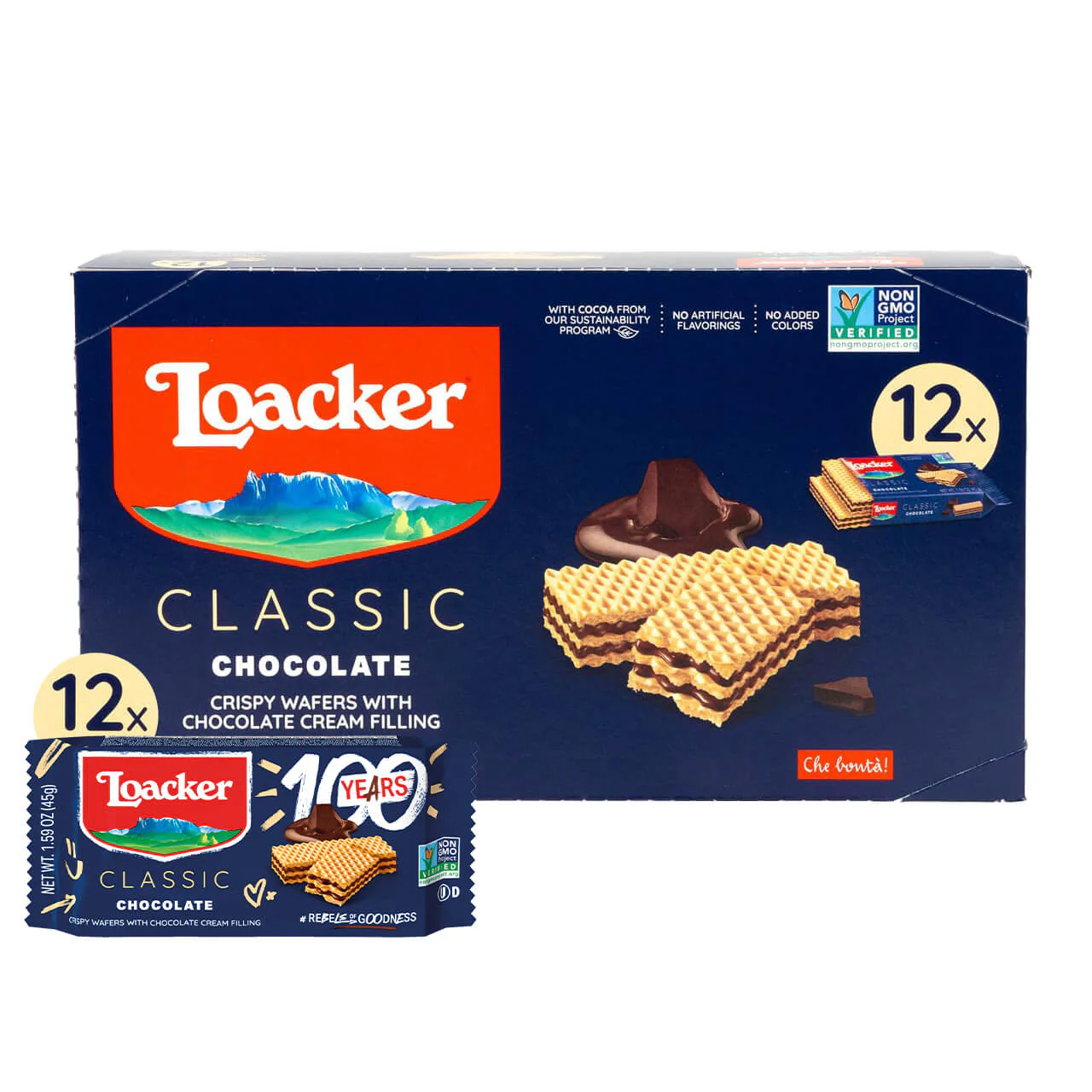 Classic Chocolate Wafers,  Box of 12 (Wholesale) - Image 5